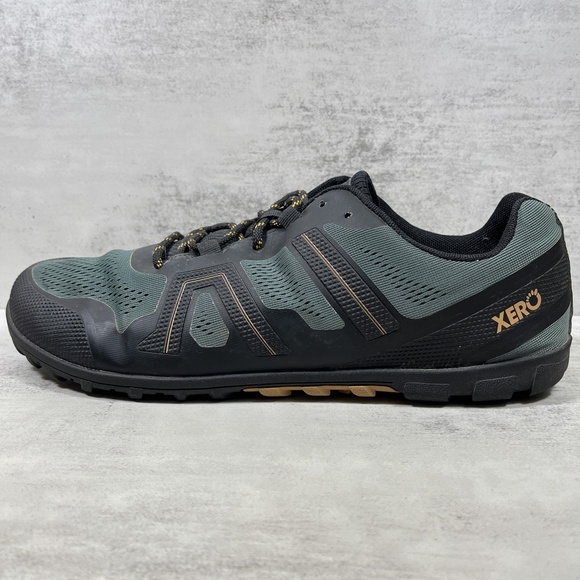 Xero Mesa Trail II Barefoot Trail Running Shoes - Men's Size 13 - Green